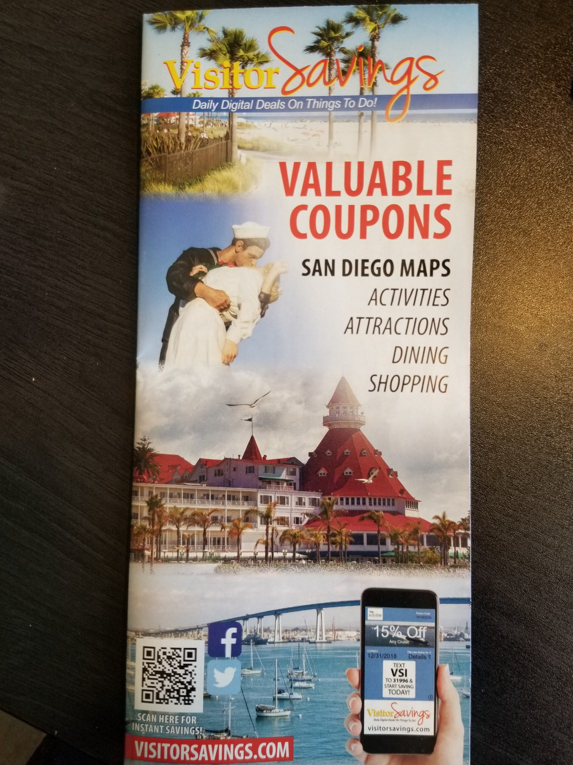 Visitor Savings San Diego Map